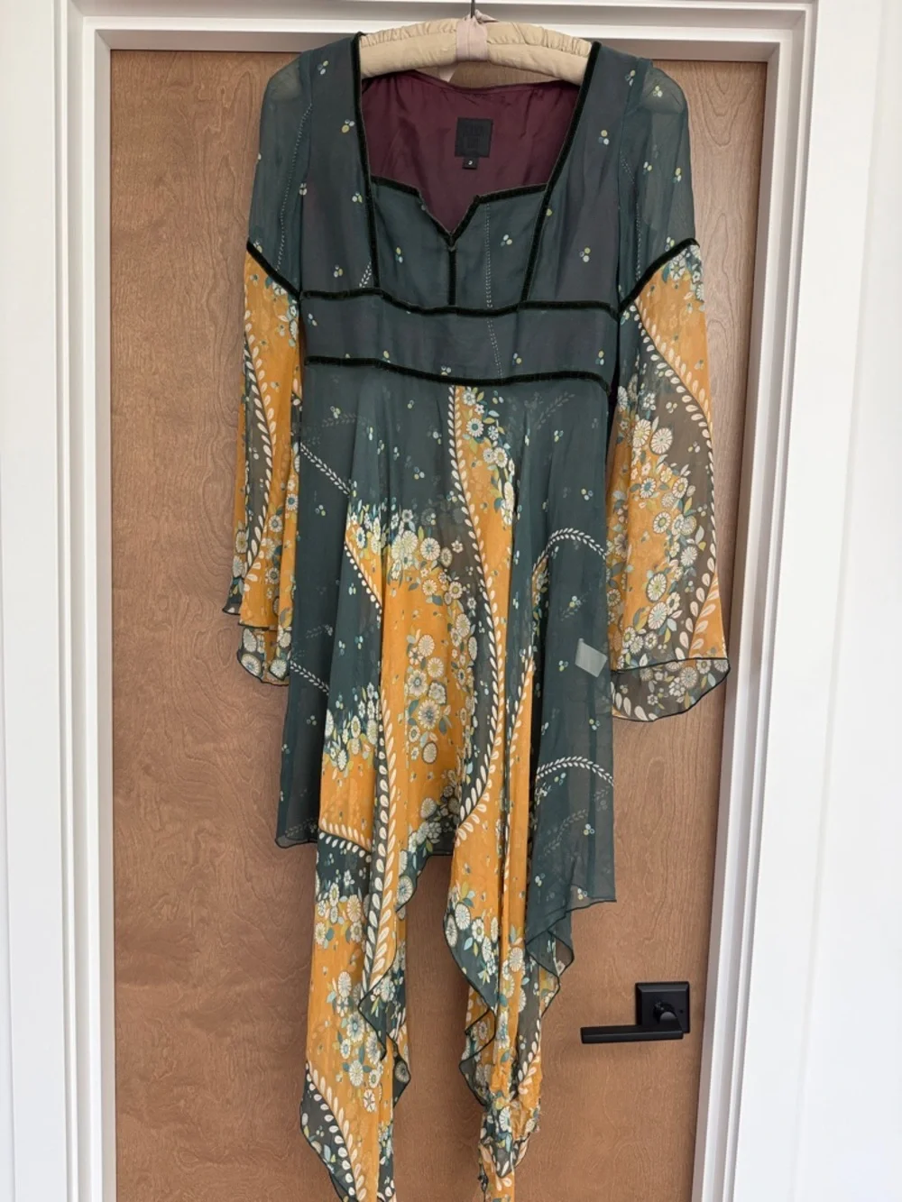 Vintage Y2K 2002 fall runway Anna Sui festival dress - Picture 2 of 12